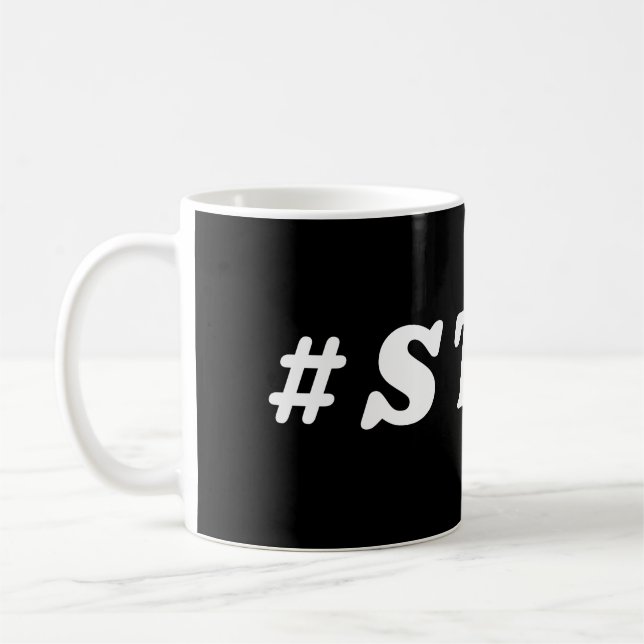TAZA DE CAFÉ #STFU SARCÁSTICO BRUTO (Izquierda)