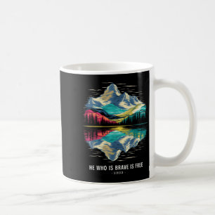 Taza De Café Stic Seneca Philosoper Cita valiente estoicismo li