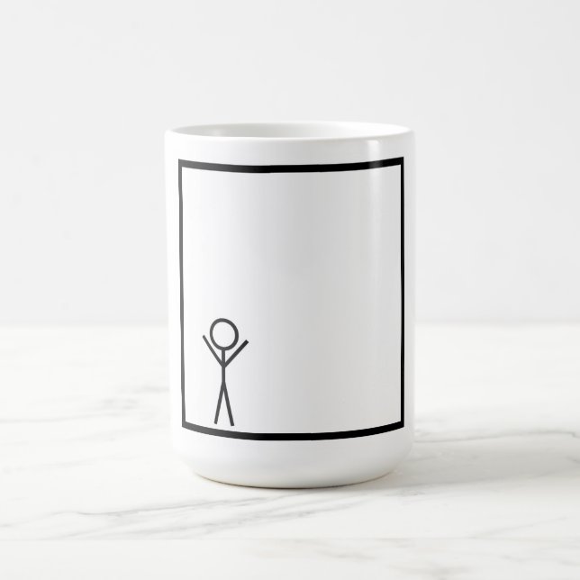 Taza De Café Stickman (Centro)