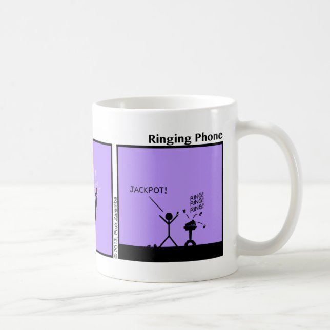 Taza De Café Stickman Mug - 101 (Derecha)