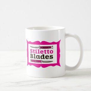 Taza De Café Stiletto Blades en el marco