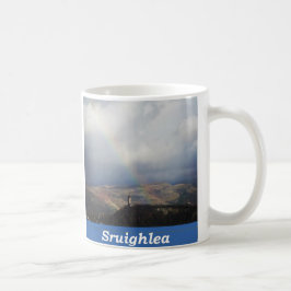 Taza De Café Stirling | Arcoiris de Sruighlea sobre Monumento a