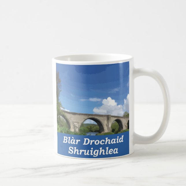 Taza De Café Stirling Bridge Scottish Gaelic (Gàidhlig) (Derecha)