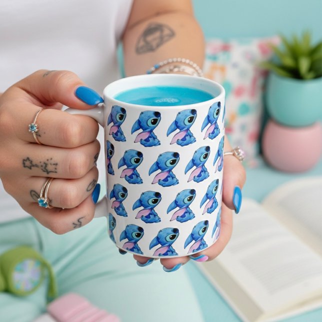 Taza de café Stitch (Subido por el creador)