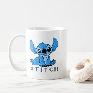 Taza De Café Stitch Polinesio 