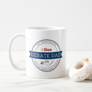 Taza De Café Stoa Debate Dad Mug
