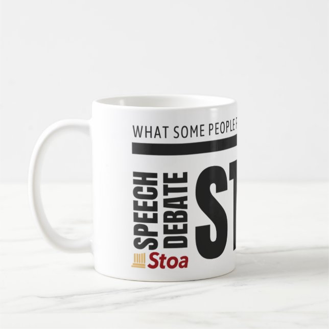 Taza De Café Stoa Fear Mug (Izquierda)