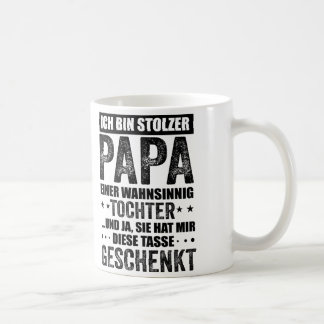 Taza De Café Stolzer Papa, Vater Und Tochter Spruch, Geschenk