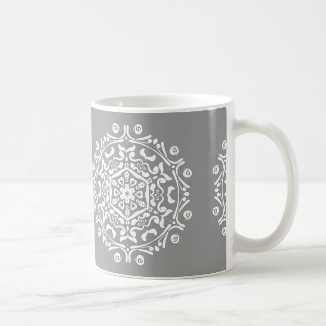 Taza De Café Stone Mandala (Derecha)