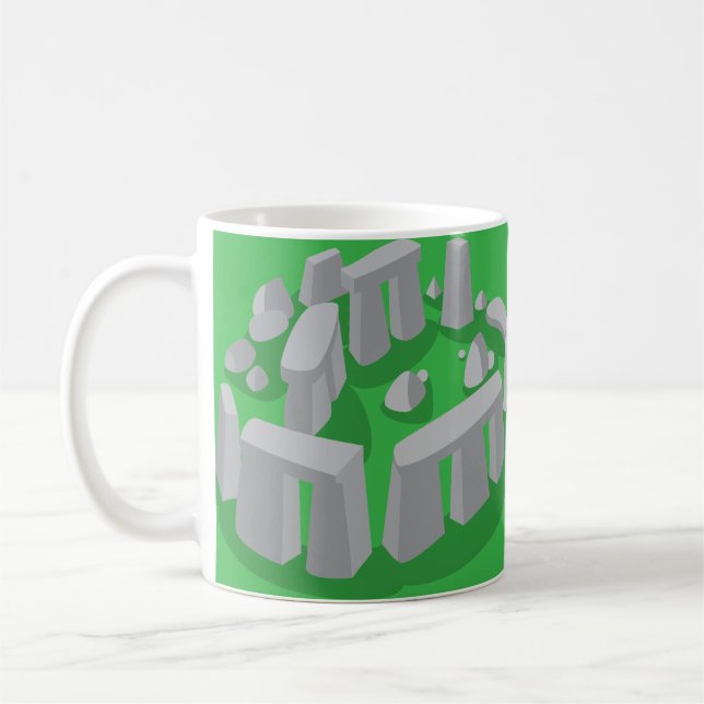 Taza De Café Stonehenge de Inglaterra (Izquierda)
