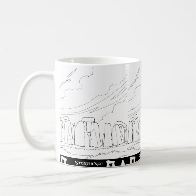 Taza De Café Stonehenge Mug (Izquierda)