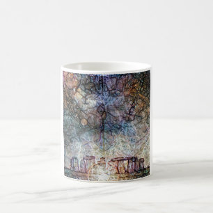Taza De Café Stonehenge surrealista