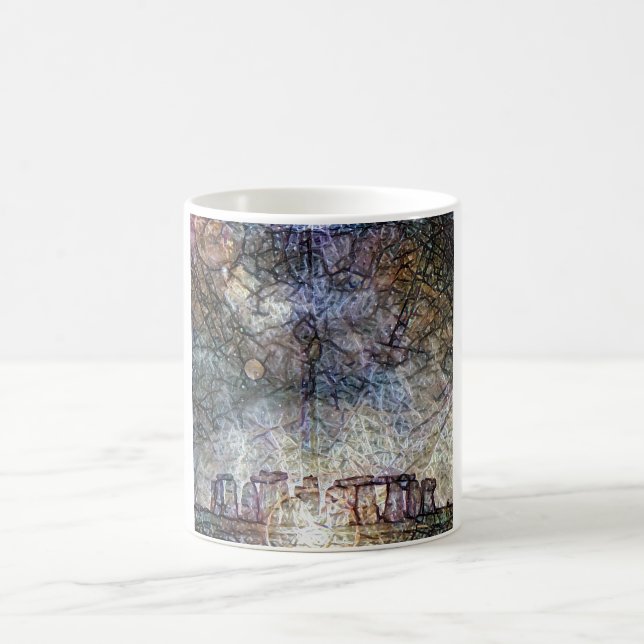 Taza De Café Stonehenge surrealista (Centro)