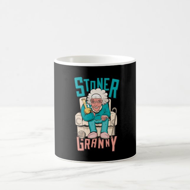 Taza De Café stoner granny (Centro)
