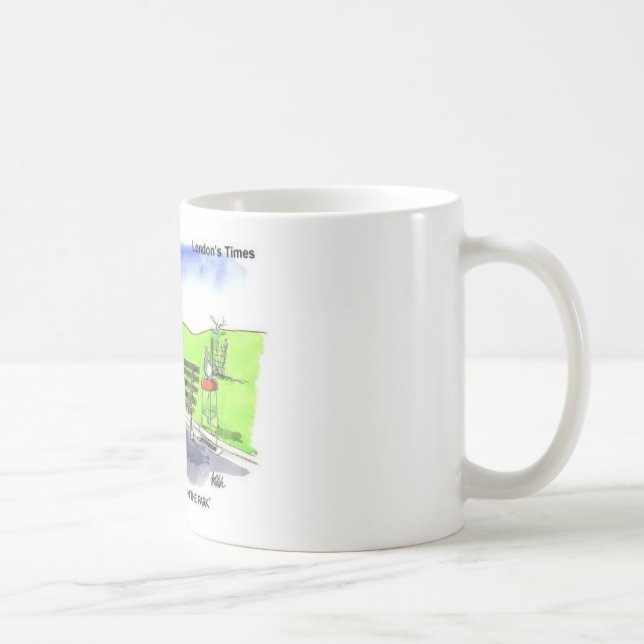 Taza De Café Stool Pigeons Funny Gifts Tees & Collectibles (Derecha)
