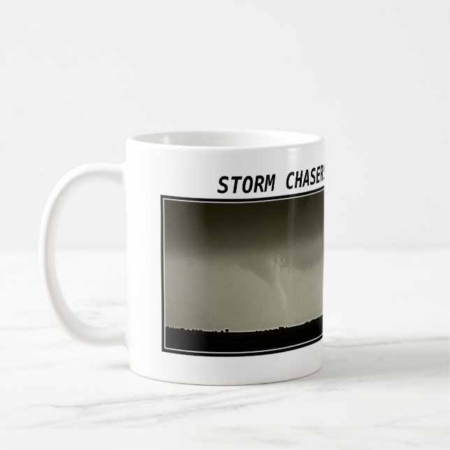 Taza De Café Storm Chaser Tornado Mug (Izquierda)