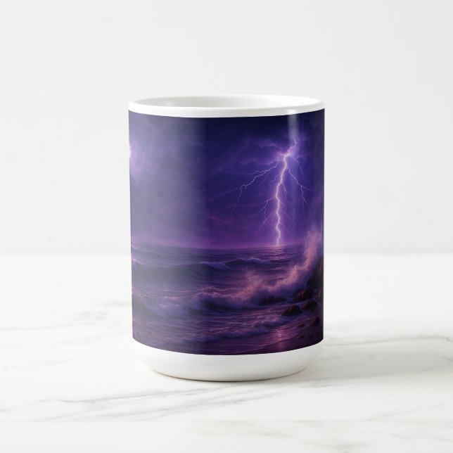 Taza De Café Storm Moon Rising (Centro)