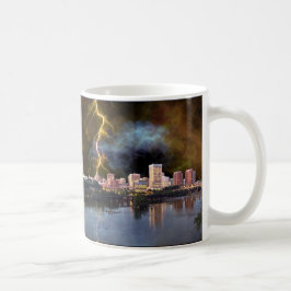 Taza De Café Stormy Richmond Skyline