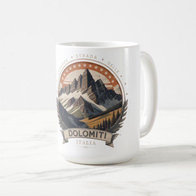 Taza De Café Strada Stale 48 delle Dolomiti (Anverso derecho)