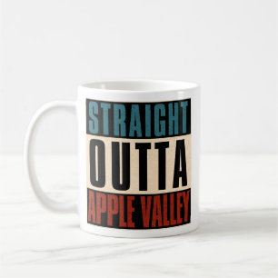 Taza De Café Straight Outta Apple Valley California