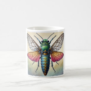 Taza De Café Strandiata insect 060924IREF247 - Watercolor