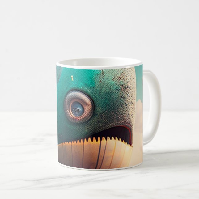 Taza De Café Strange Whale (Anverso derecho)