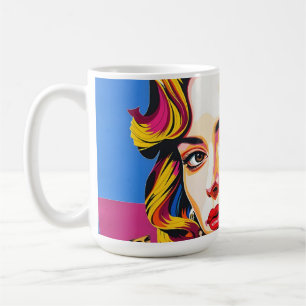 Taza De Café “Strasha” - Collage Sueño Gloss Pop