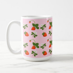 Taza De Café Strawberries