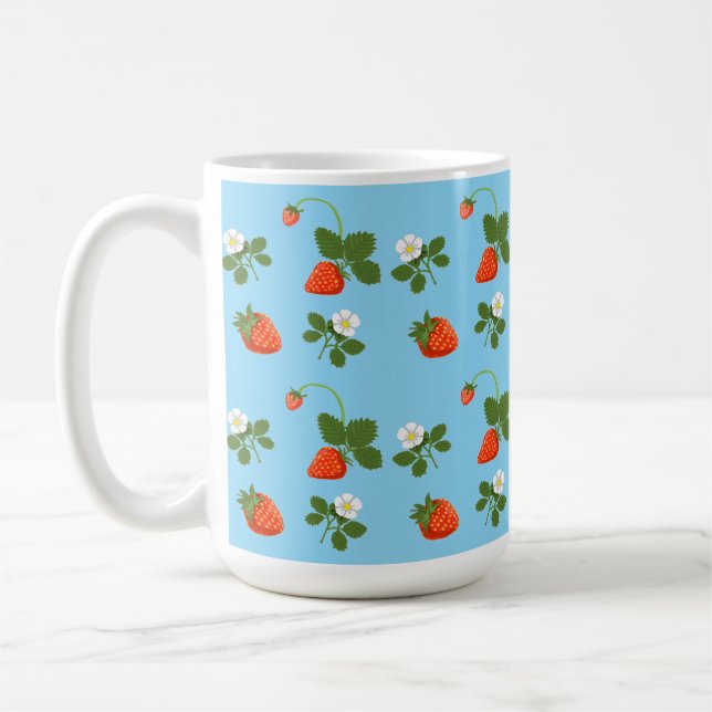 Taza De Café Strawberries (Izquierda)