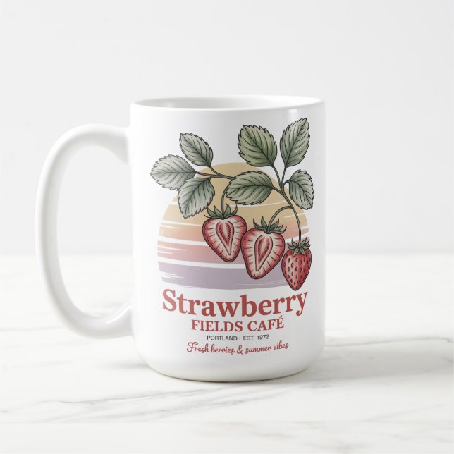 Taza De Café Strawberry Fields Café (Izquierda)