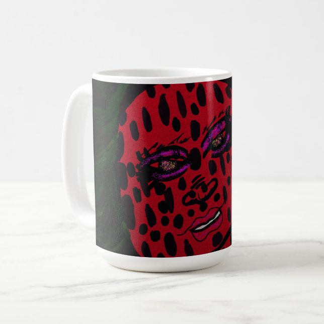 Taza De Café Strawberry Glamour Mug (Anverso izquierdo)