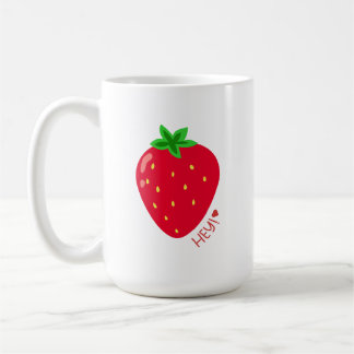 Taza De Café Strawberry Kisses T-Shirt
