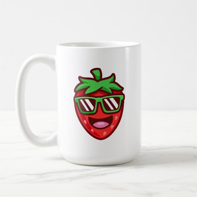 Taza De Café Strawberry Smiles (Izquierda)