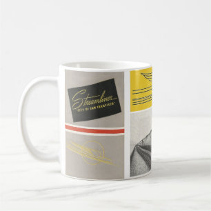 Taza De Café Streamliner, San Francisco, tren de pasajeros CA
