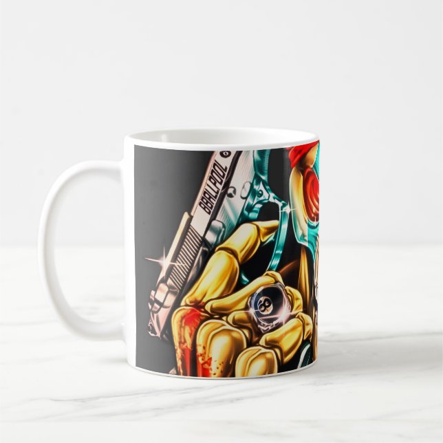 Taza De Café Street Hustle Urban King Premium Glossy Poster (Izquierda)