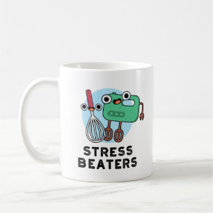 Taza De Café Stress Beaters Funny Baking Whisk Pun