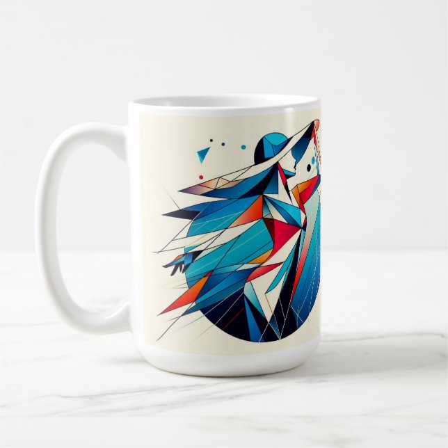 Taza De Café Striking Visual Artwork #15 (Izquierda)