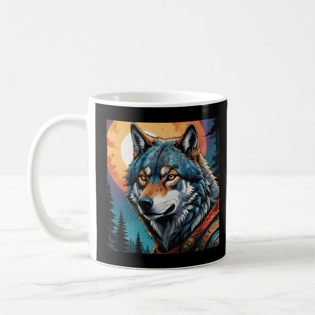 Taza De Café Strong Wolf (Izquierda)