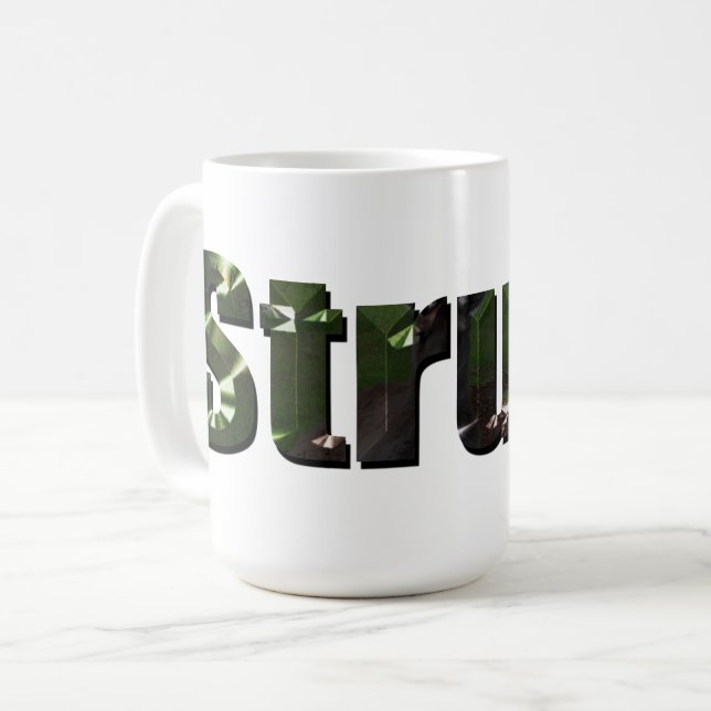 Taza De Café ¡Struth ! Palabra de jerga australiana (Anverso izquierdo)