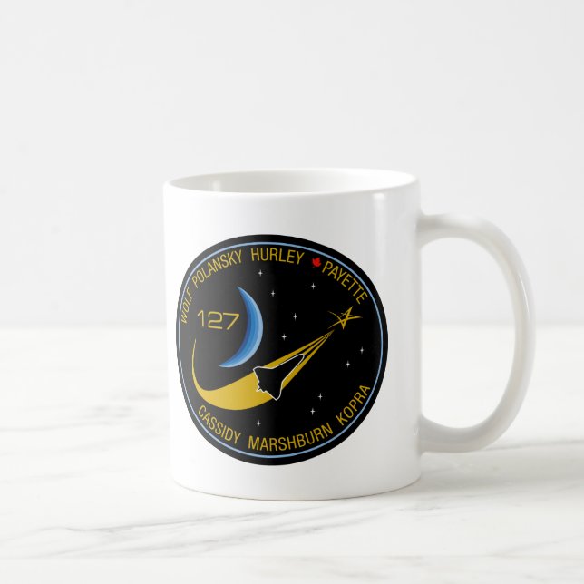 TAZA DE CAFÉ STS-127 (Derecha)