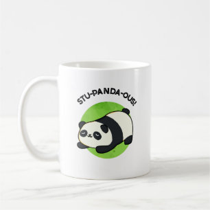 Taza De Café Stu-panda-ous Funny Panda Pun