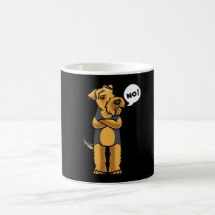 Taza De Café Stubborn Welsh Terrier Dog