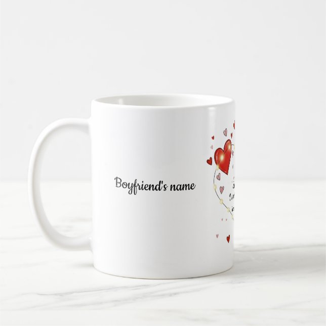 Taza De Café Stuck like glue valentine (Izquierda)