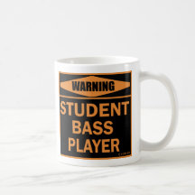 Student Bass Player Coffee Mug