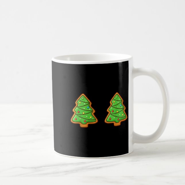Taza De Café Stuff My Face With Christmas Cookies Inappropriate (Derecha)