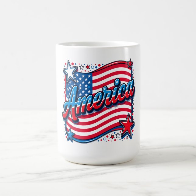 Taza de café Stylish America (Centro)