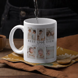 Taza De Café Stylish Mejor Papá 6 Fotos