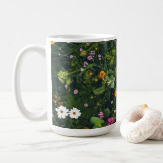 Taza De Café Stylish Watercolor Floral Pattern