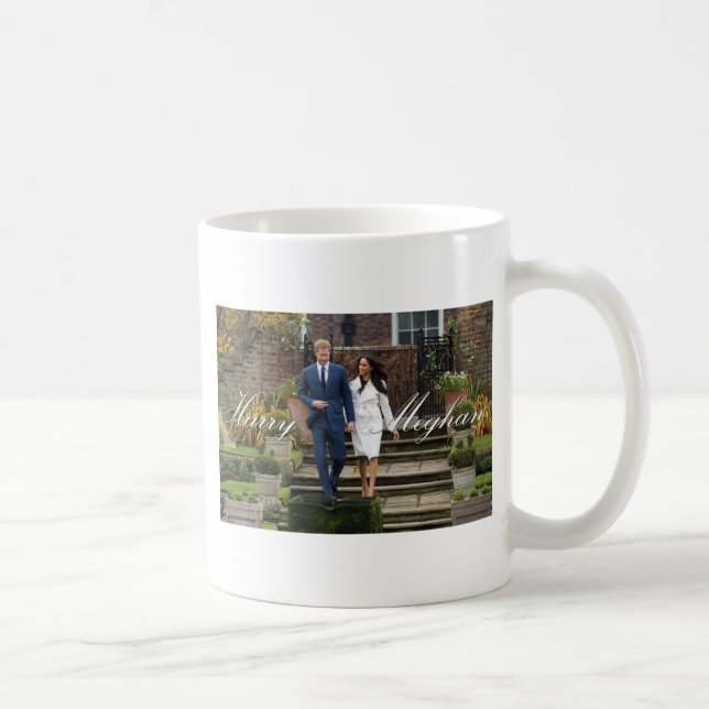Taza De Café Su Alteza Real el Príncipe Harry y Meghan Markle R (Derecha)