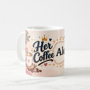 Taza De Café Su Diseño de Café Acogedor y Literario